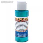 UK-AIRBRUSH PAINT IRIDESCENT TURQUOISE 60ML HOBBYNOX