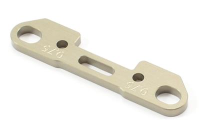 UK-HYPER VS/2 CNC ALUM REAR LOWER ARM HOLDER 0.75 DEG. RR. HOBAO RACING