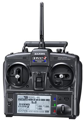 UK-EXZES ZZ Radio + RX472 Receiver SANWA