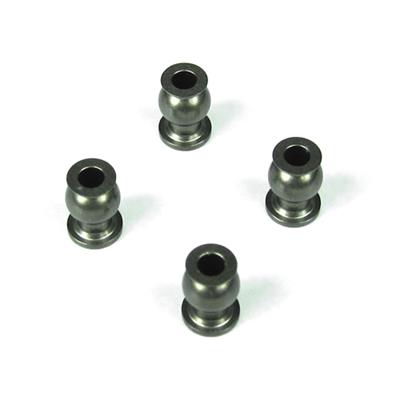 UK-Pivot balls (6.8mm, no flange, sway bars, shock ends, aluminium) (4) TEKNO-RC