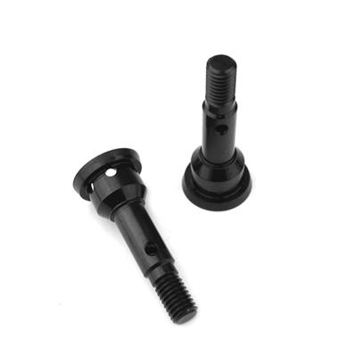 UK-Stub Axles (SCT410, M5 thread, hardened steel, 2pcs) TEKNO-RC