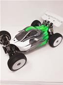 UK-VSE body painted green/aluminium/white for Hobao VSE HOBAO RACING