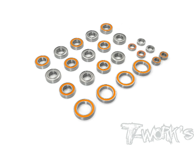 UK-Precision Ball Bearing Set ( For Xray XB8E 2021 ) 22pcs. T-WORK'S