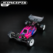 UK-F2- XRAY XB2 2025 / 2026 body w, carpet/turf/ dirt wing JCONCEPTS