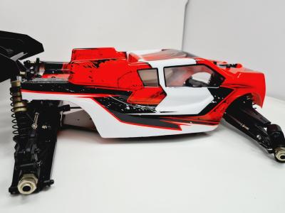 UK-S35-T2E 1/8 Pro Brushless Truggy - monté/décoré SWORKZ