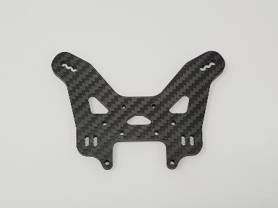 UK-SUPPORT D'AMORTISSEUR CARBONE AVANT 5MM TKR9428B- ET48 / NT48 2.0 WS-LINE