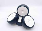 UK-1/10 TC Racing Tire Premounted “High Grip” (4) T-PRO