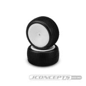 UK-Fuzz Bite LP – Pre-Mounted Rear pink 2WD/4WD with white wheels J-CONCEPTS