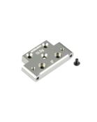 UK-Alu Front Lower Arm Mount 0° - Swiss 7075 T6 - XRAY