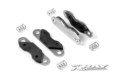 UK-Glued Brake Pad Set - Ultra-Efficient (4) X-RAY