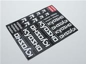 UK-Kyosho Team Driver Decal KYOSHO