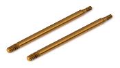UK-RC8T3 TiN Shock Shafts, 3.5x33.5 mm TEAM-ASSOCIATED