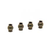 UK-HYPER VS2 ALUM 7075 FLANGED BALLS 6.8MM HOBAO RACING