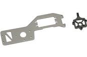 UK-Hyper ST Radio Plate/ Transponder Holder HOBAO RACING