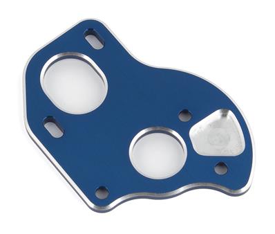 UK-RC10B6.1 Laydown/Layback Motor Plate, blue aluminum TEAM-ASSOCIATED
