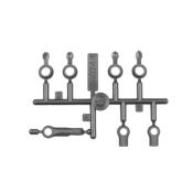 UK-RC10B84 Steering Links And Pivot Ball Sockets TEAM-ASSOCIATED