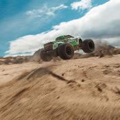 UK-1/10 GRANITE MEGA 665 4X4 RTR Brushed Monster Truck, Green  ARRMA