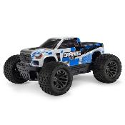 UK-1/10 GRANITE MEGA 665 4X4 RTR Brushed Monster Truck, Blue ARRMA