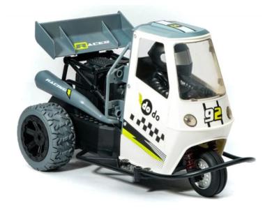 UK-1/16 TRICYCLE RTR WITH LIGHT,SOUND AND EXHAUST FUNCTIONS  E-ZEE
