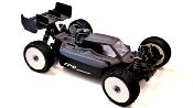 UK-V2 Beretta body (clear) for the Tekno NB 2.2 and EB 2.2 buggies LEADFINGER RACING