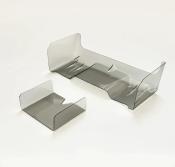 UK-Polycarbonate Smoke Forge wing for 1:8 Buggy and Truck LEADFINGER RACING