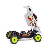 UK-1/28 Micro-T 2S 2WD RTR Race Buggy (Battery & Charger Included), White LOSI
