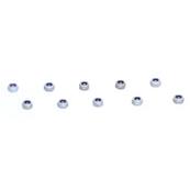 UK-Aluminum Mini-Nuts, 4-40 (10) LOSI