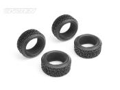 UK-1/10 TC Rally 26mm TIRES AND INSERTS (4) CARTEN