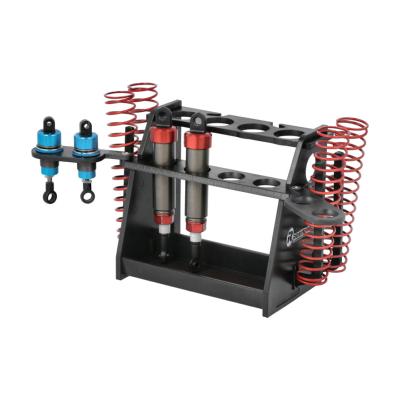 UK-Shock Absorber Pits Holder V2 black ROBITRONIC