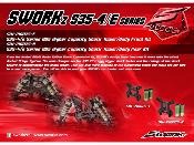 UK-BBS Higher Capacity Shock Tower/Body Rear Kit SWORKZ