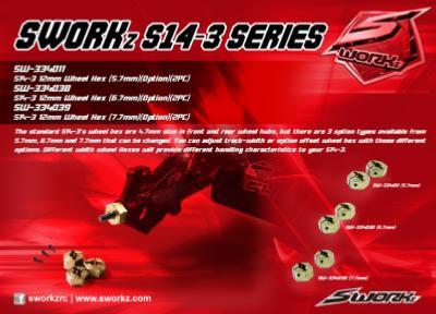 UK-Wheel Driver 12mm (+3mm) (2) SWORKZ