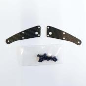 UK-S35-GT2/E Pro-composite Carbon Front Upper Arm Cover (1mm) (2PC) SWORKZ