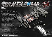 UK-S35-GT3.0e FTE Factory Team Edition 1/8 Brushless Power GT Pro Kit (car only) SWORKZ