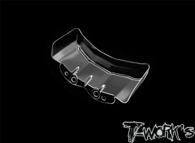 UK-Lexan 1/10 Front Upper Wing 2pcs. ( For Team Associated RC10 B6.4/3 &#65289;T-WORK'S