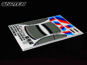 UK-1/10 GT2 Up Decals CARTEN