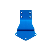 UK-RB10 Retro Nose Plate, Blue TEAM-ASSOCIATED