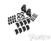 UK-7075-T6 Alum. Rear Hubs ( For Team Associated RC8 B4.1/B4.1E ) T-WORK'S