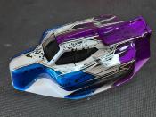 UK-Body "JC S15" White/Bleue/Gun métal/Purple for TEKNO EB/NB48 large WS-LINE