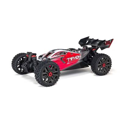 UK-TYPHON 3S 1/8e V3 4WD BLX Buggy RTR, RED ARRMA
