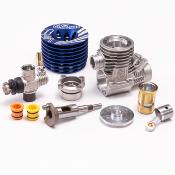 UK-Combo Moteur MAX-B21 + Ligne d'échappement TB02 EFRA 2089 (T-2090) OS-ENGINE