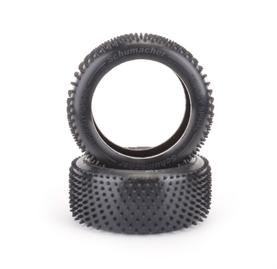 UK-Truggy Spiral Tyre - Yellow - pr SCHUMACHER RACING
