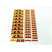 UK-TLR Stickers by Wartelle-Shop (choice of colors) WS-LINE