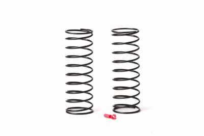 UK-1/10 Rear Shock Spring-Red PR RACING