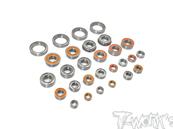 UK-Precision Ball Bearing Set ( For Team Associated RC8 B3.1 ) 28pcs. T-WORK'S