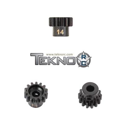 UK-M5 Pinion Gear (11t, MOD1, 5mm bore, M5 set screw) TEKNO-RC