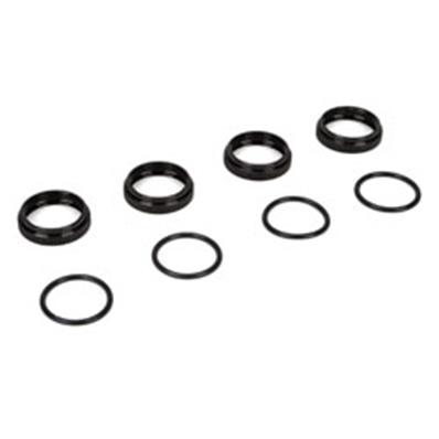 UK-16mm Shock Nuts and O-rings: 8B 3.0 LOSI