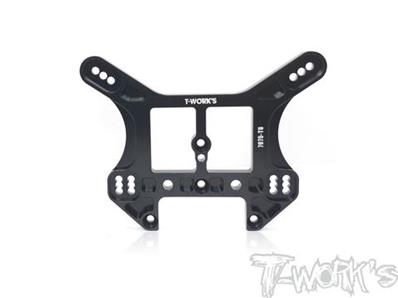 UK-Black Hard Coated 7075-T6 Alum.Rear Shock Tower ( For Kyosho MP10 ) T-WORK'S