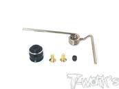 UK-Pipe Mount Set ( For Kyosho MP9/MP10/GT2/GT3 ) T-WORK'S