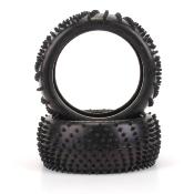 UK-SPIRAL 1/8th Tyre - Yellow (pr) SCHUMACHER RACING