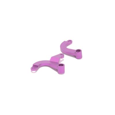 UK-Purple Alloy Steering Radius Arms (pr) - C2W SCHUMACHER